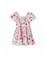 Desigual Girls Floral tie dress