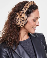 I.n.c. International Concepts Women's Faux-Fur Leopard-Print Earmuffs, Created for Macy's