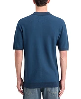 Scotch & Soda Men's Structured Knit Polo Shirt