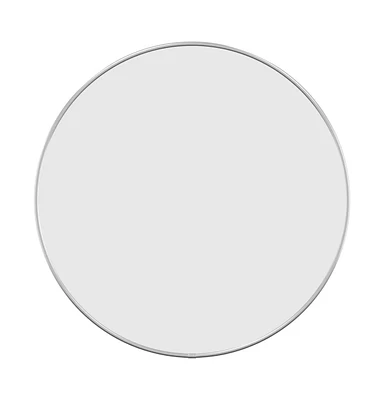 vidaXL Wall Mirror Silver 19.7" Round