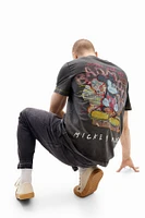 Desigual Men's T-shirt with Mickey Mouse drawing