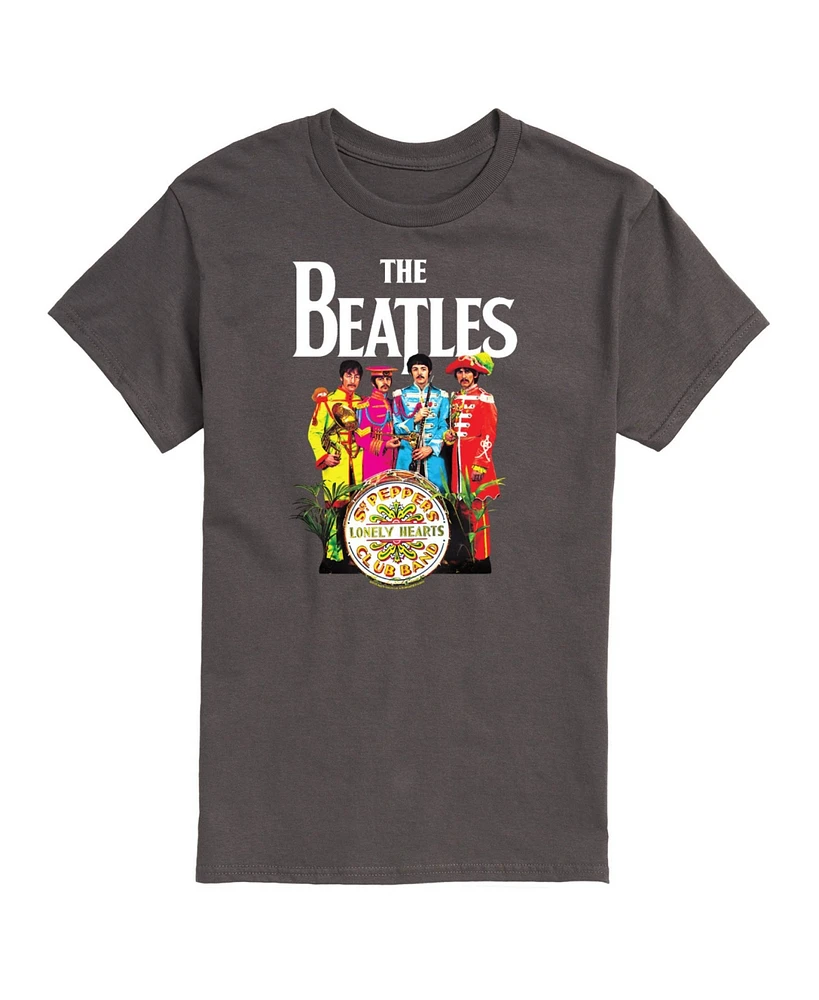 Hybrid Apparel The Beatles Group Logo Short Sleeve Tee