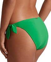 Lauren Ralph Women's Side-Tie Hipster Bikini Bottoms