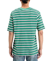 Scotch & Soda Men's Striped Relaxed-Fit Pocket T-Shirt