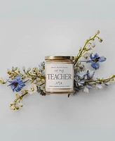 Sweet Water Decor In My Teacher Era Soy Candle - Clear Jar - 9 oz