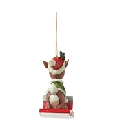 Jim Shore 2024 Rudolph On Sled Ornament