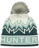 Hunter Women's Fair Isle Faux-Fur Pom-Pom Beanie