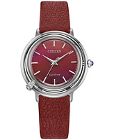 Citizen Eco-Drive Women's L Arcly Diamond Accent Stainless Steel Bracelet Watch 31mm