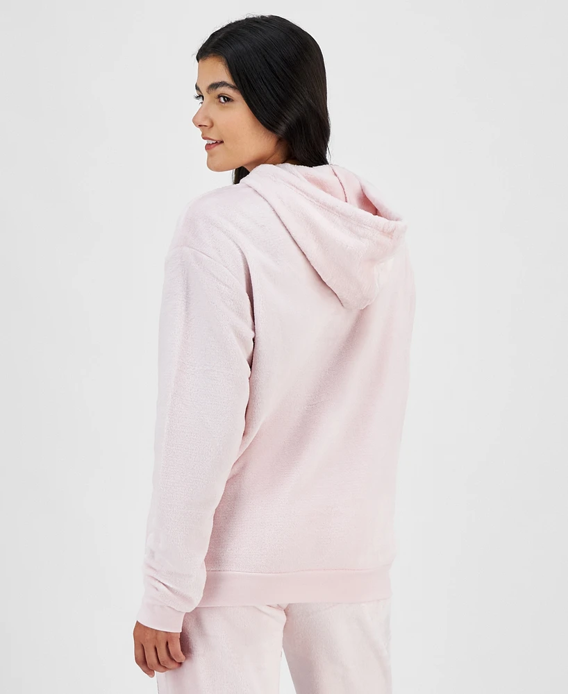 Disney Juniors' Minnie Mouse Plush Fleece Graphic Hoodie