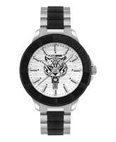 Plein Sport Men's City Rush 3 Hand Date Quartz Two Tone Bracelet 45mm