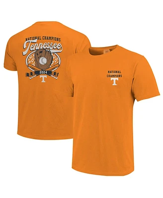 Image One Women's Tennessee Orange Tennessee Volunteers 2024 Ncaa Men's Baseball College World Series Champions Comfort Colors T-Shirt