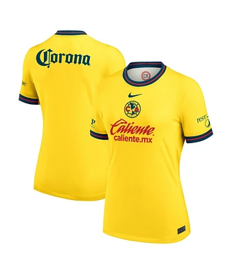 Nike Women's Yellow Club America 2024/25 Home Replica Jersey