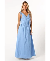 Petal and Pup Women's Lainey Tie Maxi Dress