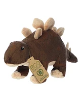 Aurora Medium Stegosaurus Eco Nation Eco-Friendly Plush Toy Brown 12"