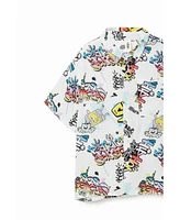 Desigual Boys Boys's SpongeBob resort shirt