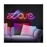 Monster Cable 16.4ft Neon Flow Smart Indoor/Outdoor Multi-Color Led Light Strip