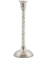 Mackenzie-Childs Sterling Check Medium Candlestick