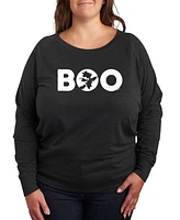 Hybrid Apparel Trendy Disney Boo Pullover Plus Graphic T-shirt