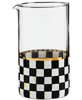 Mackenzie-Childs Courtly Check Mixing Glass