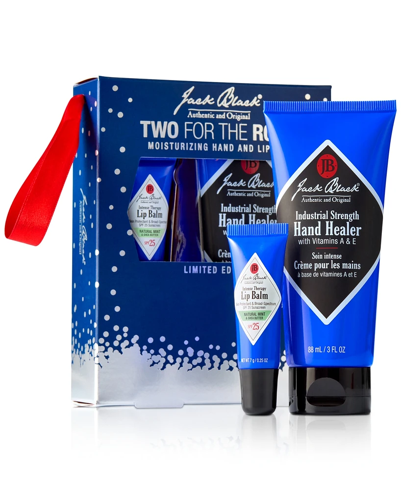 Jack Black 2-Pc. Two For The Road Moisturizing Hand & Lip Set