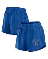 Fanatics Women's Royal Chicago Cubs Mesh Shorts