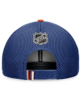 Fanatics Men's Royal Edmonton Oilers 2024 Nhl Draft on Stage Trucker Adjustable Hat