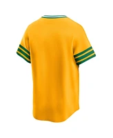 Nike Men's Gold Oakland Athletics Cooperstown Collection Limited Jersey