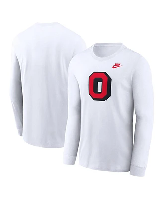 Nike Men's Ohio State Buckeyes Legacy Primary Logo Long Sleeve T-Shirt