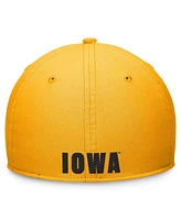 Nike Men's and Women's Gold Iowa Hawkeyes 2024 Sideline Rise Swoosh Flex Hat