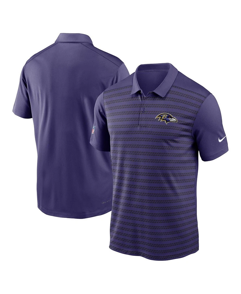 Nike Men's Purple Baltimore Ravens 2024 Sideline Victory Performance Polo