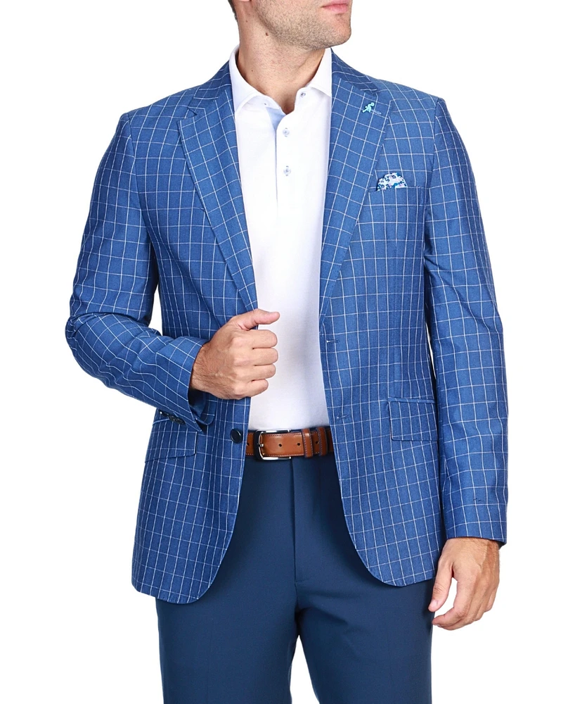 Tailorbyrd Men's Mini Windowpane Sport Coat