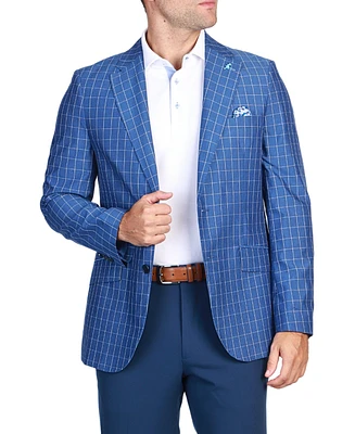 Men's Mini Windowpane Sport Coat