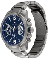 Tommy Hilfiger Men's Quartz Grey Ionic Plated Steel Watch 46mm