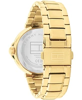 Tommy Hilfiger Women's Quartz Gold Ionic Plated Steel Watch 38mm