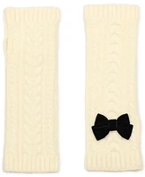 kate spade new york Velvet Bow Arm Warmers