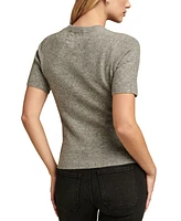 Lucky Brand Women's Crewneck Short-Sleeve T-Shirt Sweater