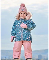 Deux par Deux Girls Solid Mittens Light Pink