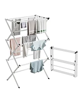 Givimo White Folding Metal Drying Rack