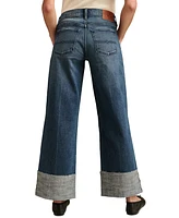 Lucky Brand Women's Legend Sweet Wide-Leg Cuffed Jeans