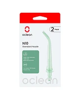 Oclean N10 Standard Replacement Nozzle (2-Pack)- Green, for Water Flosser W10 Only