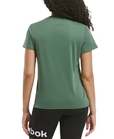 Reebok Women's Active Identity Performance Logo Tech T-Shirt