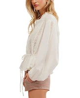 Free People Women's Best Of Me Long-Sleeve Blouse