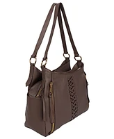 Lodis Aliya Leather Tote Bag