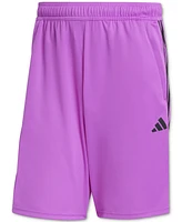 adidas Men's Train Essentials Classic-Fit Aeroready 3-Stripes 10" Training Shorts