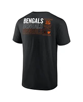 Fanatics Men's Black Cincinnati Bengals Repeat Stats T-Shirt