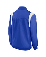 Nike Men's Royal Los Angeles Rams Sideline Coaches Bomber Full-Zip Jacket