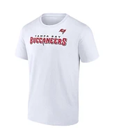 Fanatics Men's White Tampa Bay Buccaneers Hot Shot State T-Shirt