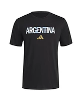 Adidas Men's Black Argentina National Team High Brand Read T-Shirt