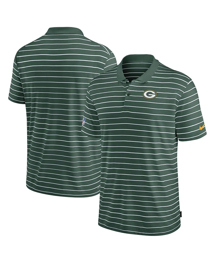 Nike Men's Green Bay Packers Sideline Lock Up Victory Performance Polo