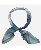 The Harbinger of Autumn - Hand Rolled Silk Neckerchief for Men